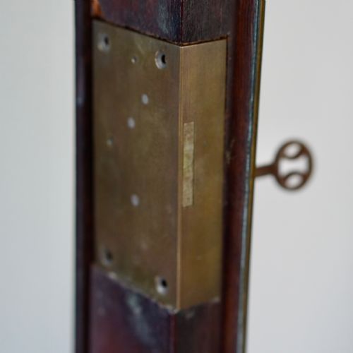 FRENCH DIRECTOIRE STYLE MAHOGANY GLAZED DISPLAY VITRINE CABINET - ADDITIONAL PHOTO 21
