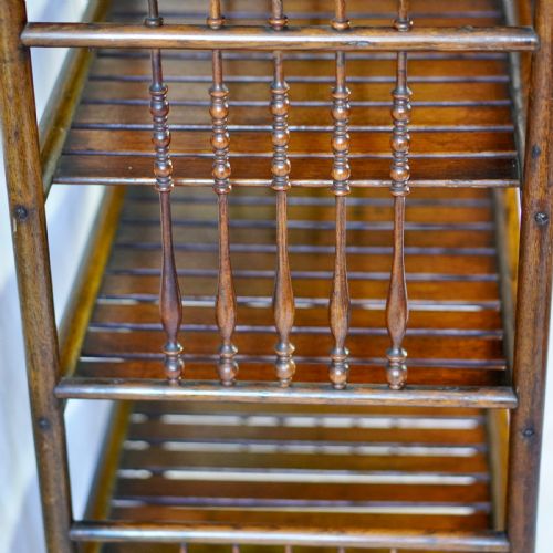 VICTORIAN ASH WHATNOT OR TAGRE - ADDITIONAL PHOTO 7