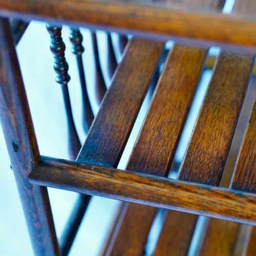 VICTORIAN ASH WHATNOT OR TAGRE - ADDITIONAL PHOTO 10