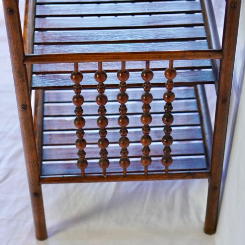 VICTORIAN ASH WHATNOT OR TAGRE - ADDITIONAL PHOTO 13
