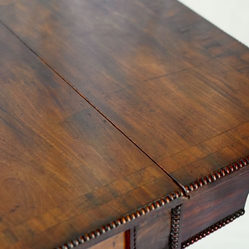 FINE REGENCY MAHOGANY SOFA TABLE IN THE MANNER OF WILLIAM TROTTER - ADDITIONAL PHOTO 22