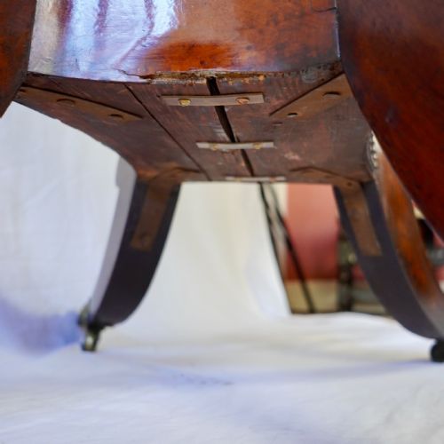FINE REGENCY MAHOGANY SOFA TABLE IN THE MANNER OF WILLIAM TROTTER - ADDITIONAL PHOTO 30