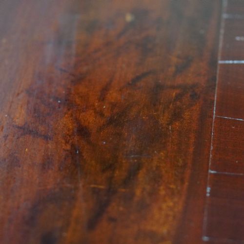 GEORGIAN MAHOGANY BACHELOR'S CHEST OF DRAWERS - ADDITIONAL PHOTO 8