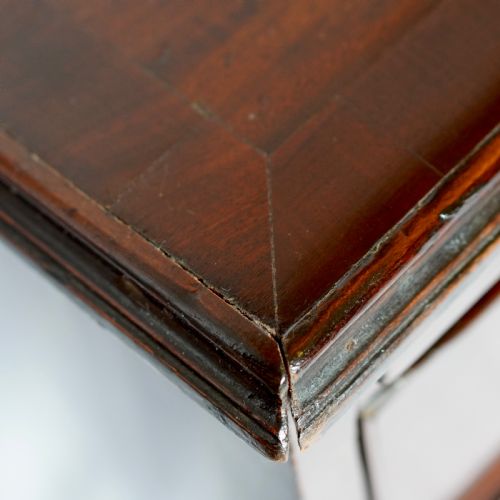 GEORGIAN MAHOGANY BACHELOR'S CHEST OF DRAWERS - ADDITIONAL PHOTO 9