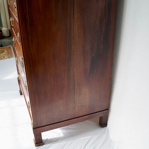 19TH CENTURY FRENCH EMPIRE WALNUT SECRETARY SECRTAIRE CABINET - ADDITIONAL PHOTO 12