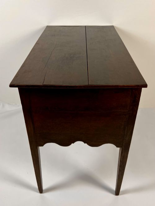 18TH CENTURY GEORGIAN OAK LOWBOY SIDE TABLE - ADDITIONAL PHOTO 14