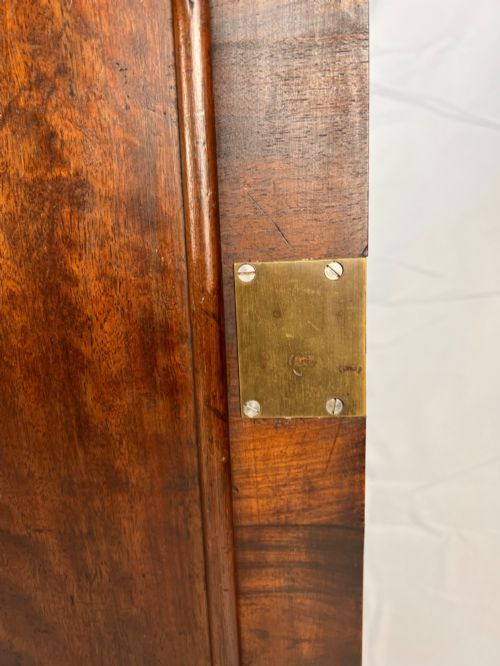 EXCEPTIONAL QUEEN ANNE WALNUT HANGING CORNER CUPBOARD C1710 ORIGINAL MIRROR CANDLE SLIDE - ADDITIONAL PHOTO 6