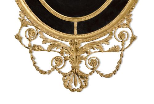 AN IMPORTANT PAIR OF ADAM PERIOD GILTWOOD MIRRORS - ADDITIONAL PHOTO 2