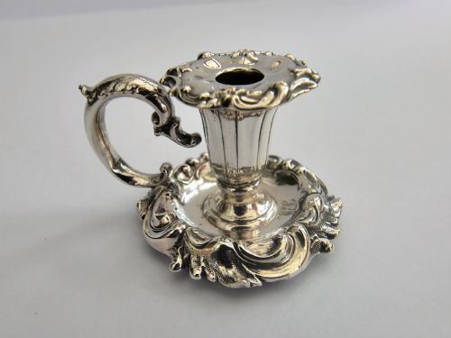 A Superb Early Victorian Silver Go-to-bed