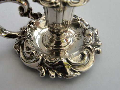 fig 1. A Superb Early Victorian Silver Go-To-Bed