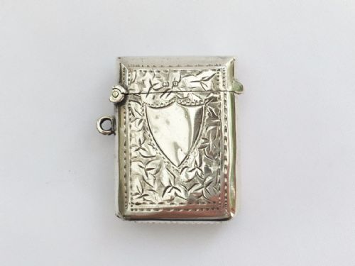 A Handsome George V Silver Vesta.