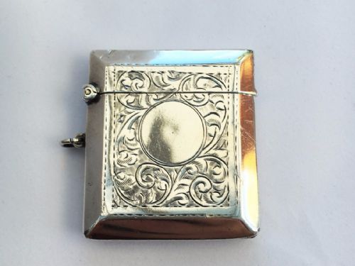A Charming George V Silver Vesta.