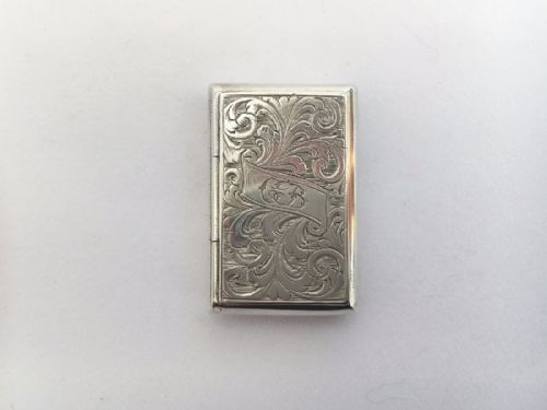fig 1. A charming mid-victorian silver pillbox
