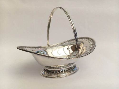fig 1. A delightful Victorian pierced silver sweetmeat basket