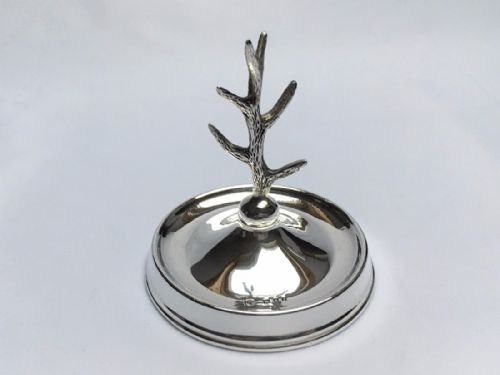 An Attractive George V Silver Ring Tree.