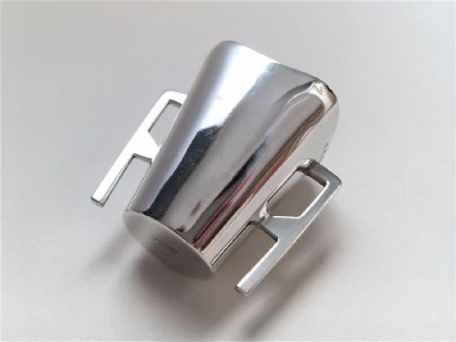 fig 1. A futuristic Irish Edwardian silver loving cup.