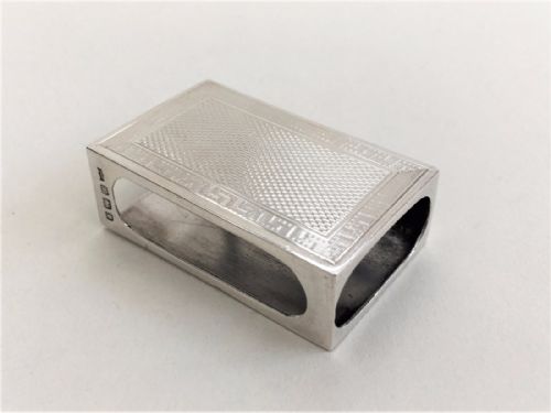 A George V Silver Matchbox Case.