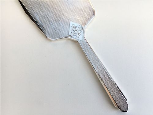 fig 1. A stylish Art Deco hand mirror from the Chester Assay Office.