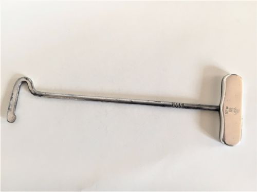 An Interesting Asprey Silver Boot Pull.