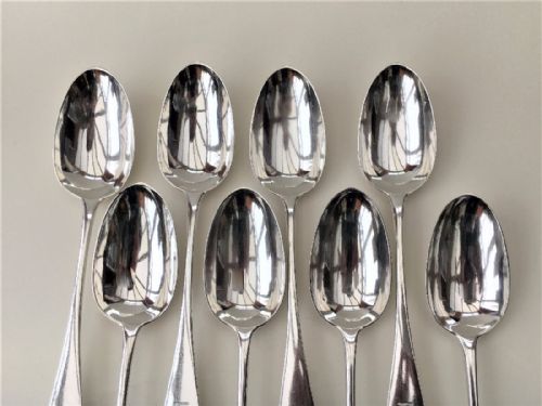 fig 2. Outstanding silver canteen of cutlery for twelve persons by the sought-after George Adams
