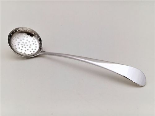 An 18th Century Silver Spice Sifting Spoon.