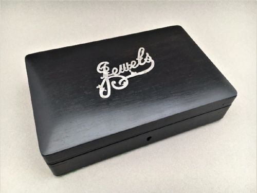 An Early George V Silver & Ebony 'Jewel' Box.