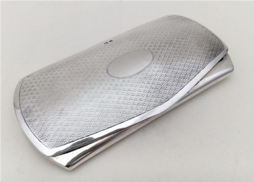 A Stylish George V Silver Glasses Case.