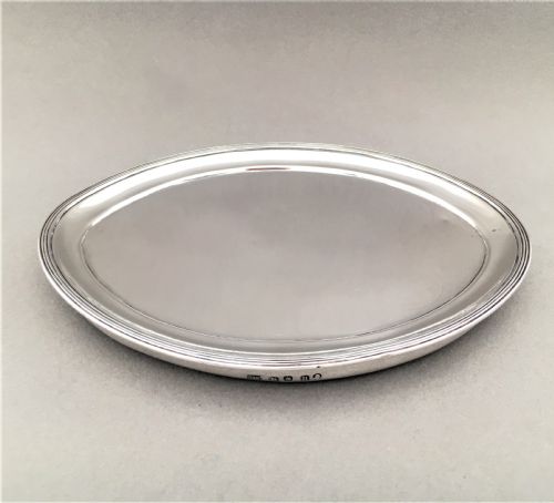 fig 1. A rare George III Silver teapot stand.