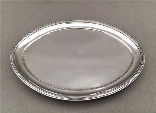 fig 2. A rare George III Silver teapot stand.