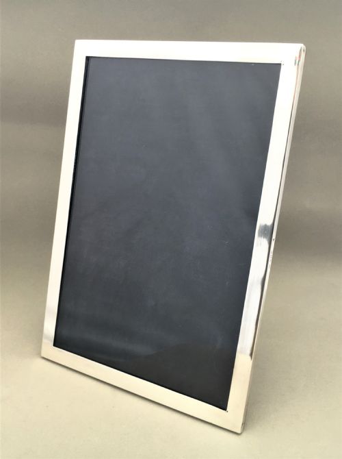 fig 1. A Large Silver first world war Photo frame.