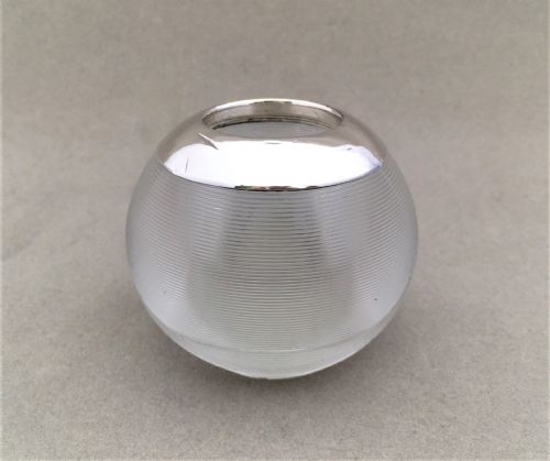 fig 1. A Victorian silver mounted match striker.