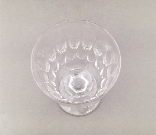fig 1. A handsome Victorian thumbnail cut large wine goblet