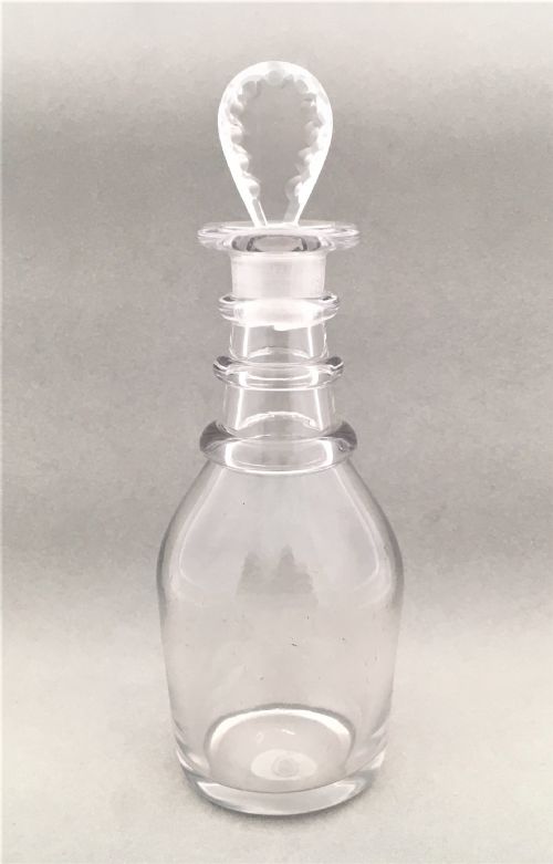 An Unusual Small Georgian Liqueur Decanter