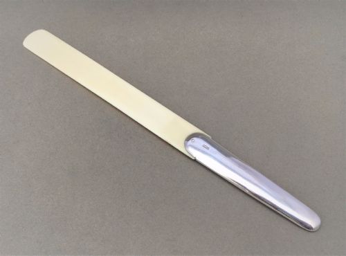 A Stylish Sampson Mordan Silver Letter Opener