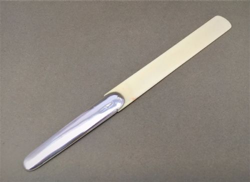 fig 1. A stylish Sampson Mordan silver letter opener