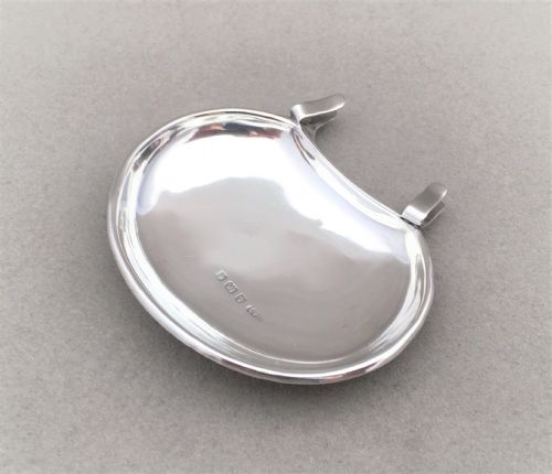 A Rare Edwardian Silver Stone/pip Tray