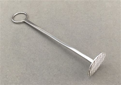 fig 1. A rare Georgian silver sugar crusher
