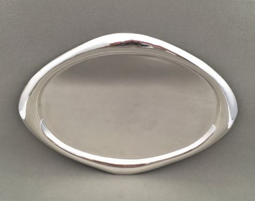 fig 1. A Useful George V silver tray