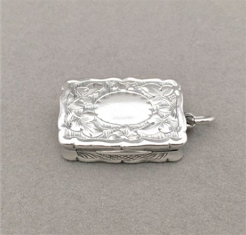 A Delightful Victorian Silver Vinaigrette