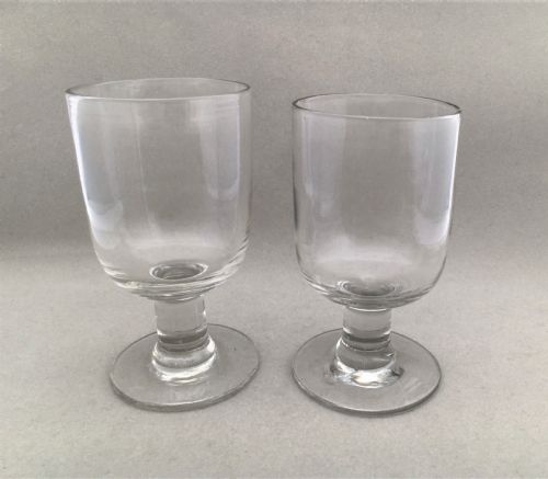 A Pair of Victorian Pub Rummers