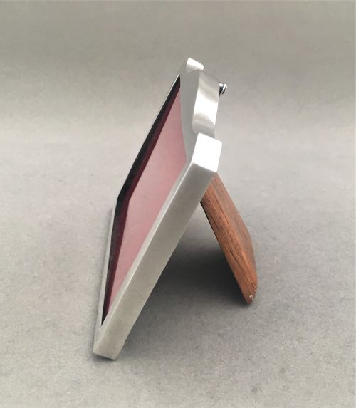 fig 1. A landscape silver photo frame