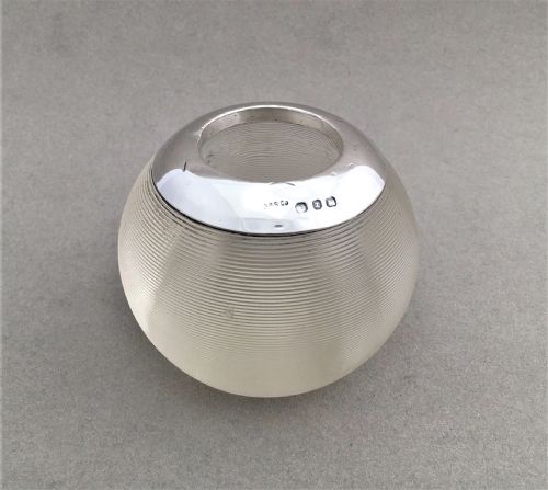 A Victorian Silver Mounted Match Striker