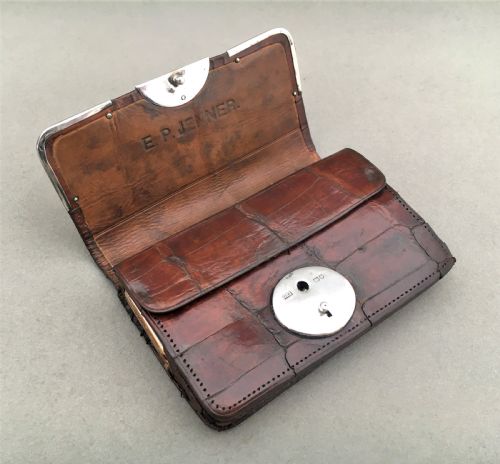 fig 1. A delightful silver mounted purse
