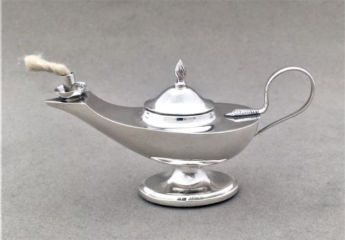 A Gorgeous Silver Miniature Table Lighter