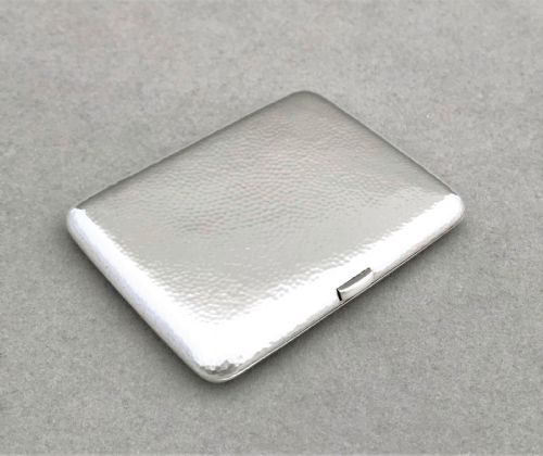 A Quality Arts & Crafts Silver Cigarette Case