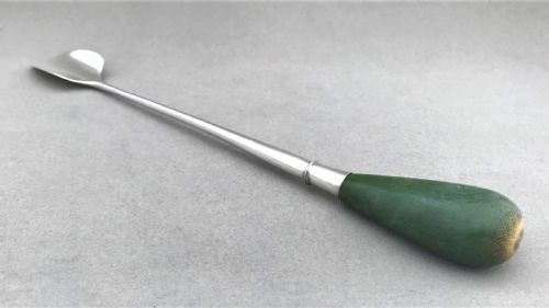 fig 1. A rare 18th Century silver stilton scoop