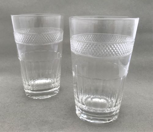 An Excellent Pair of Water or Beer Glasses