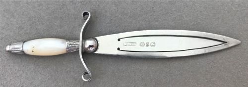 fig 1. A charming novelty silver bookmark