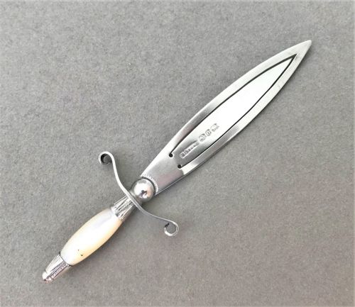 A Charming Novelty Silver Bookmark