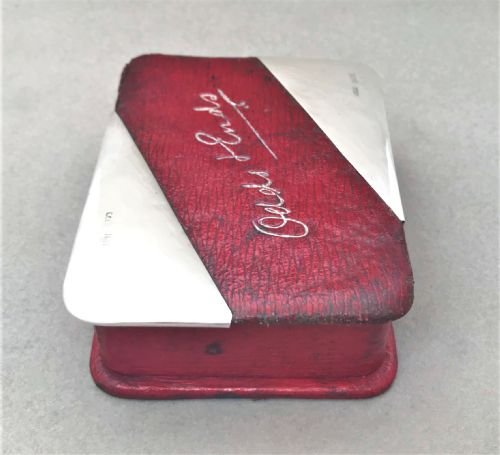 fig 1. A wonderful silver mounted 'Odds & Ends' box